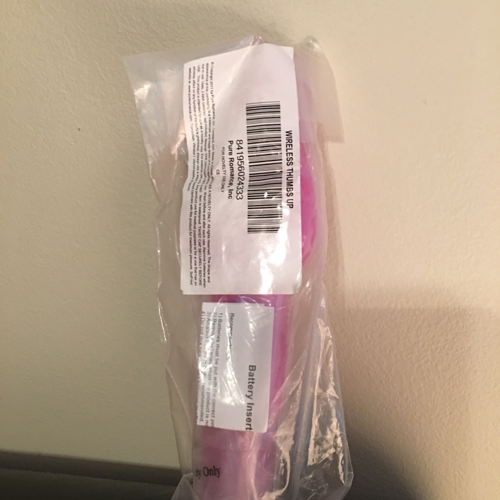 Pure Romance “Thumbs Up” waterproof